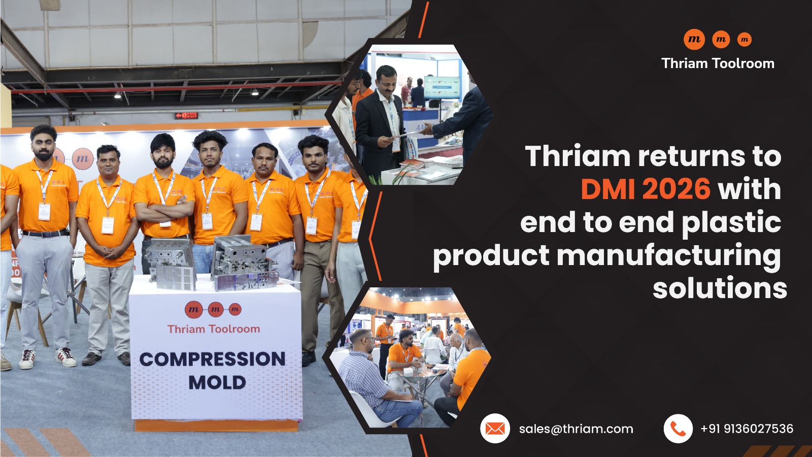 Thriam Toolroom expands injection moulding capabilities with a new 300 Ton machine banner by Thriam